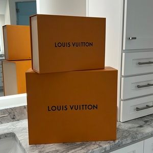 Louis Vuitton boxes